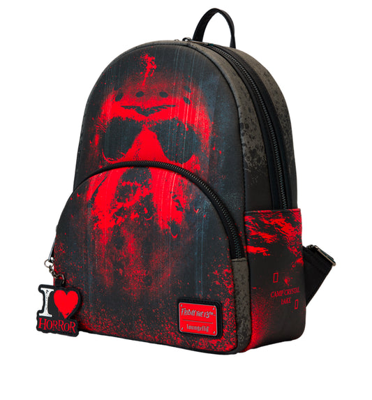 I Heart Horror Friday The 13th Mini Backpack