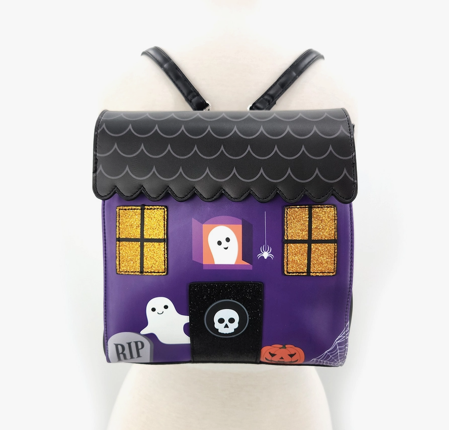 Spooky House Mini Backpack