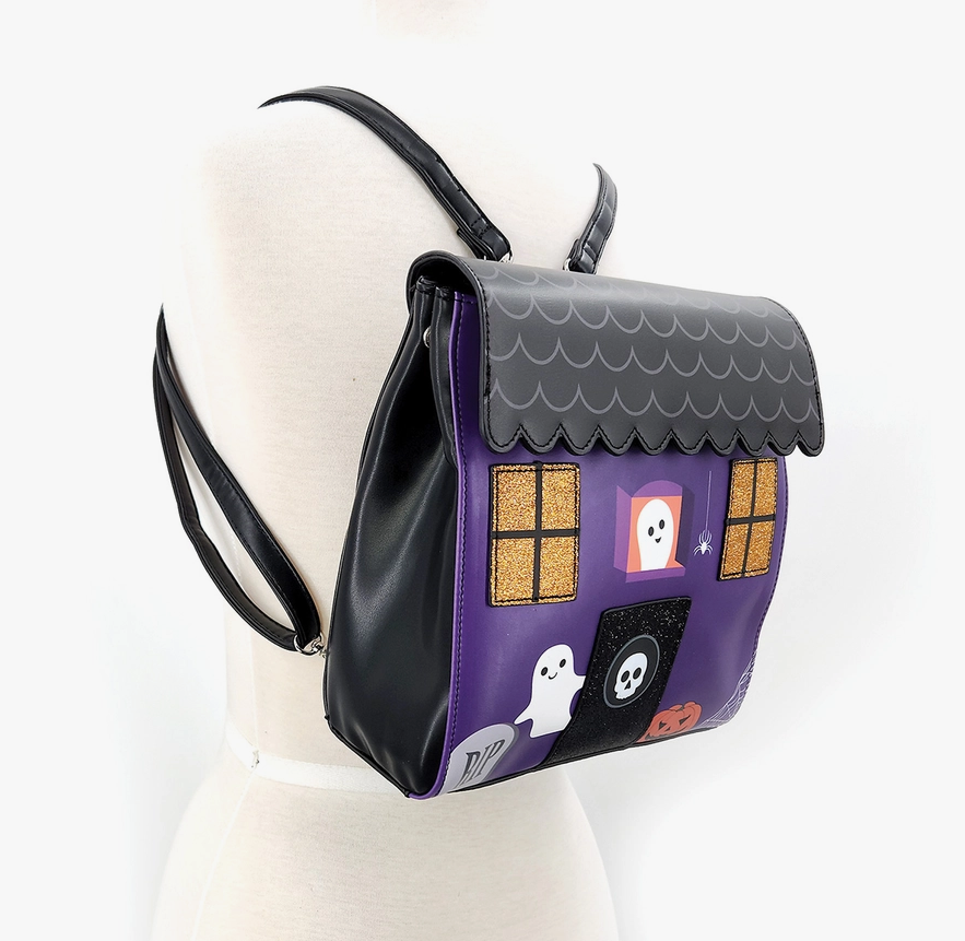 Spooky House Mini Backpack