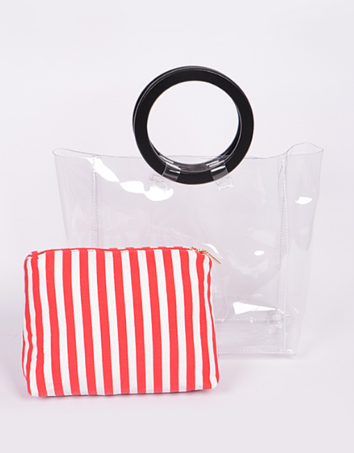 Clear Bag with Handle