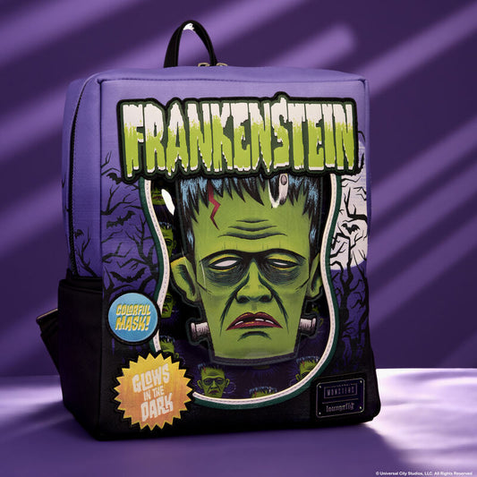 Universal Monsters Frankenstein Neon Mask Mini-Backpack