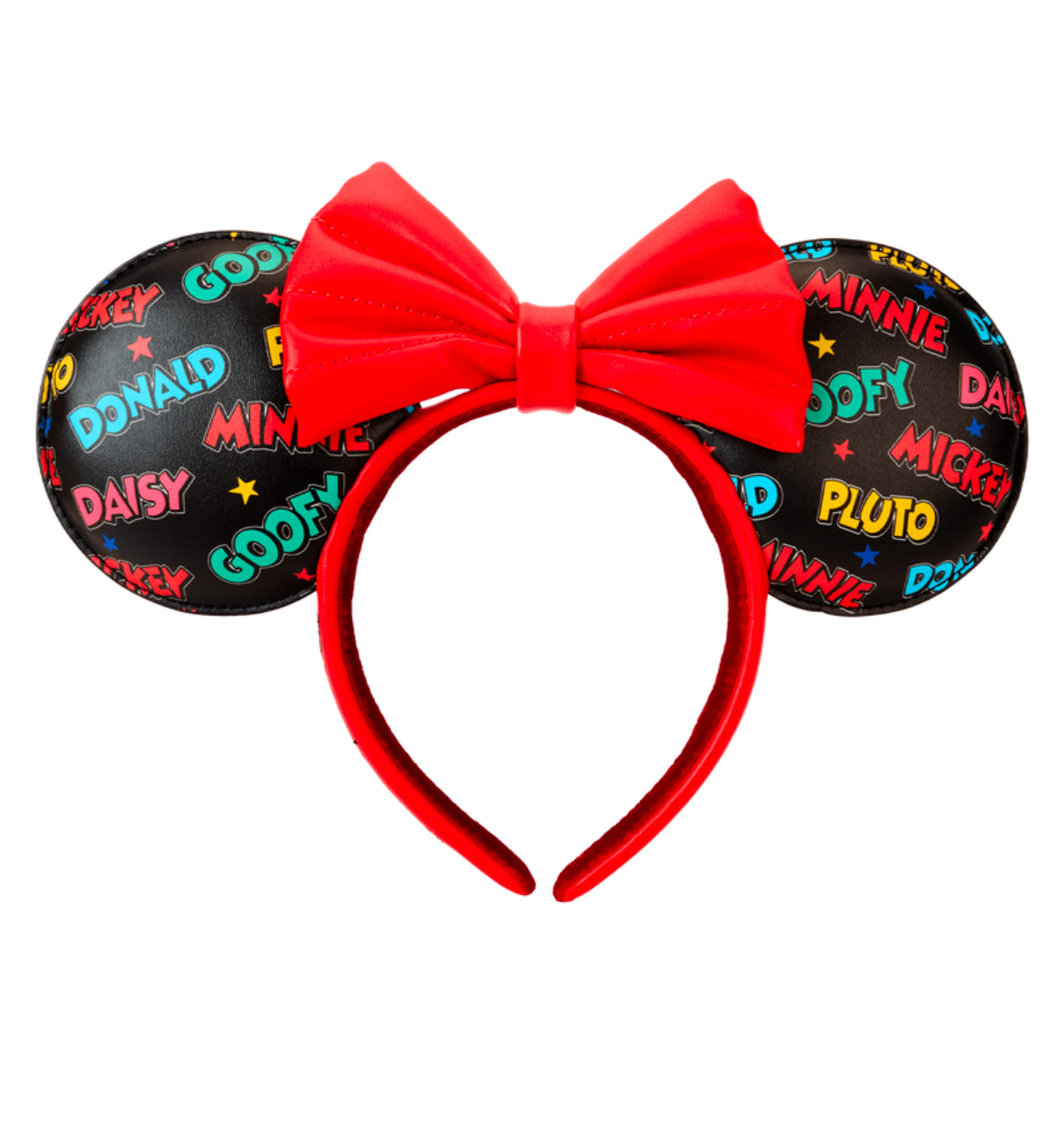 Mickey & Friends Classic All-Over Print Mini Backpack With Ear Headband