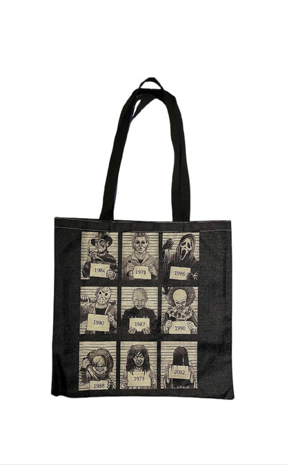 Horror Tote bags