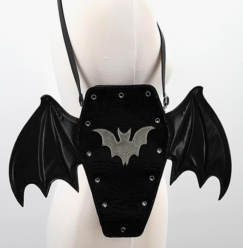 Bat Coffin Convertible Backpack