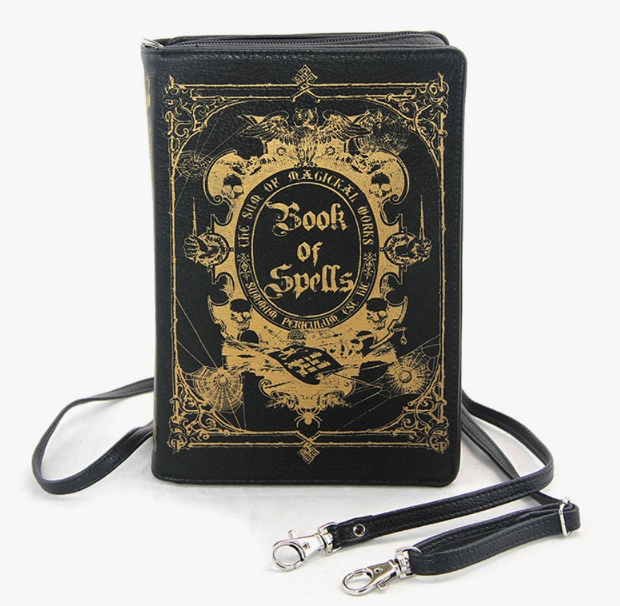 Book of Spells Clutch Bag