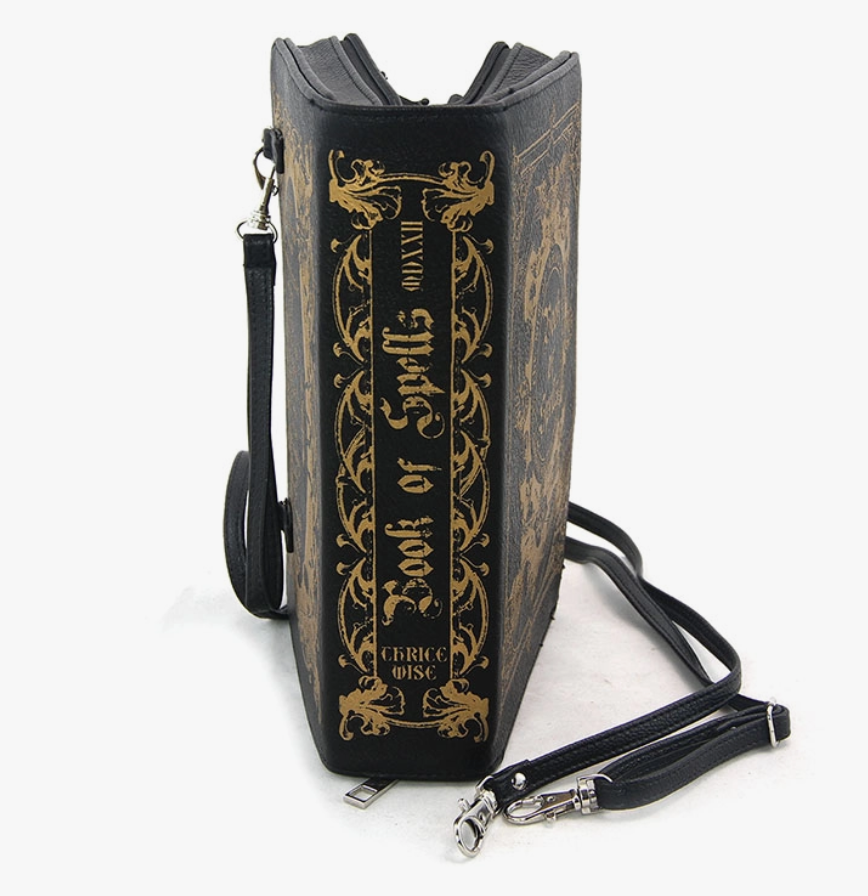 Book of Spells Clutch Bag