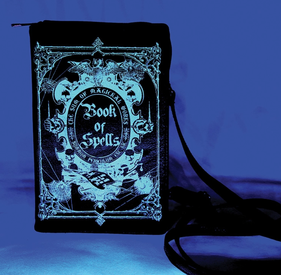 Book of Spells Clutch Bag