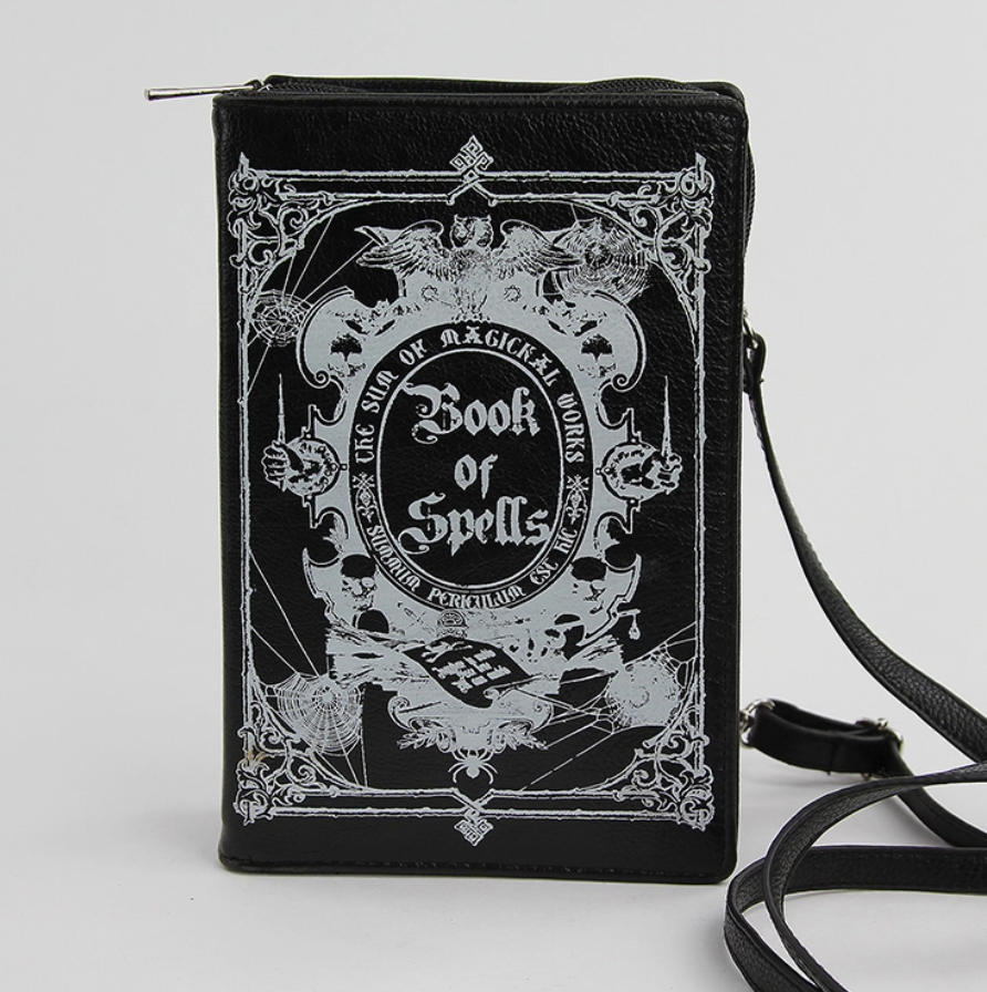 Book of Spells Clutch Bag