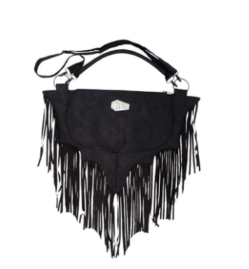 Elvira bat wing handbag