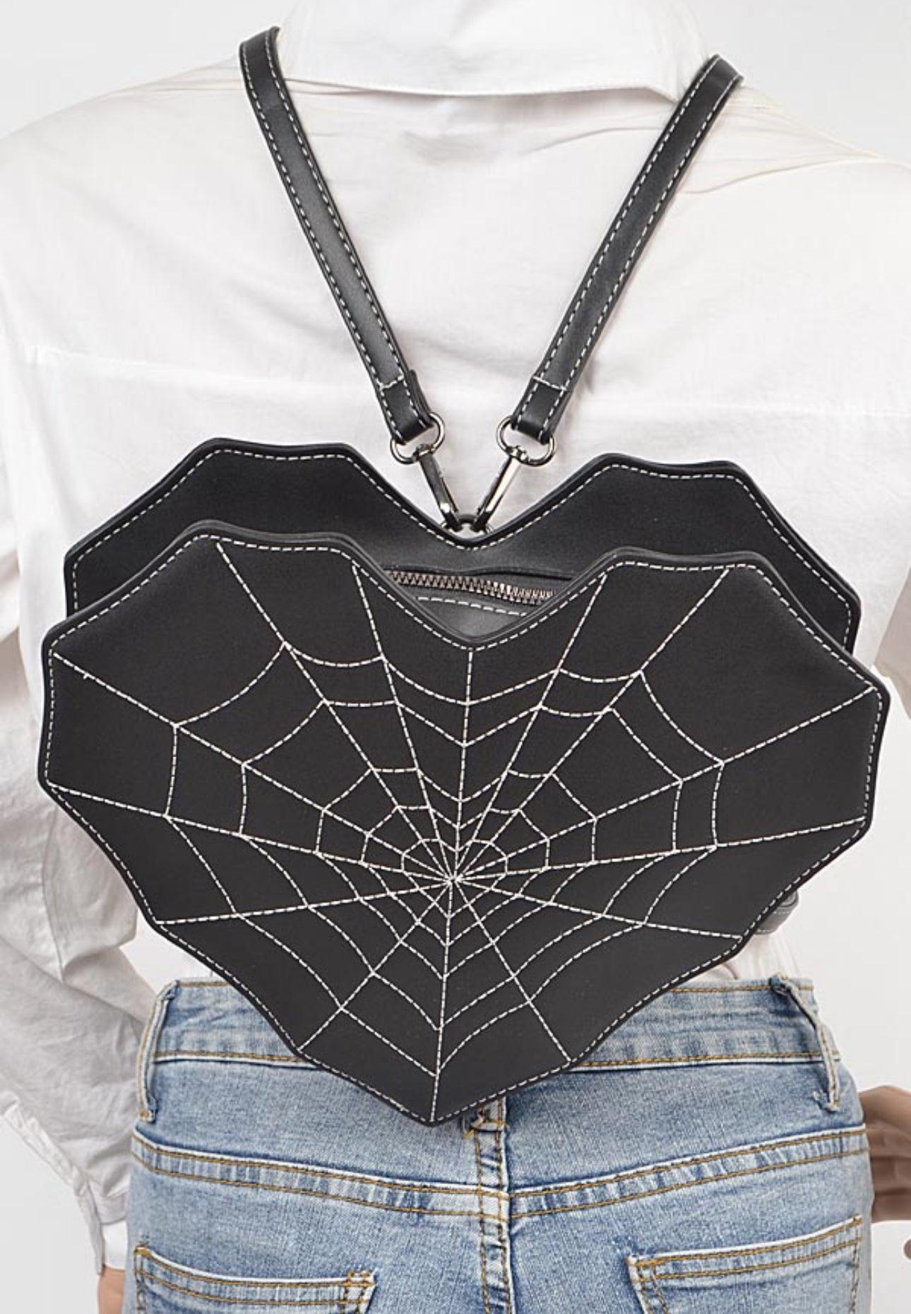 Heart Spiderweb Backpack