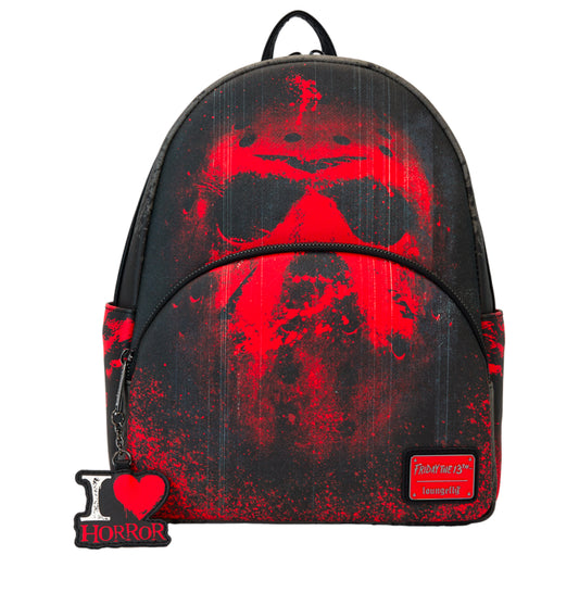 I Heart Horror Friday The 13th Mini Backpack