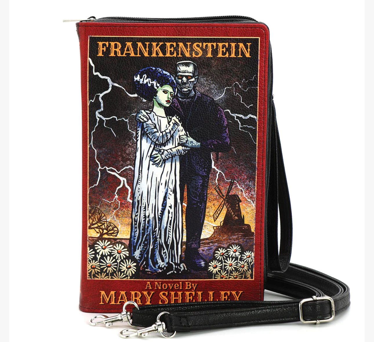 Bride Frank Book Clutch Bag In Vinyl