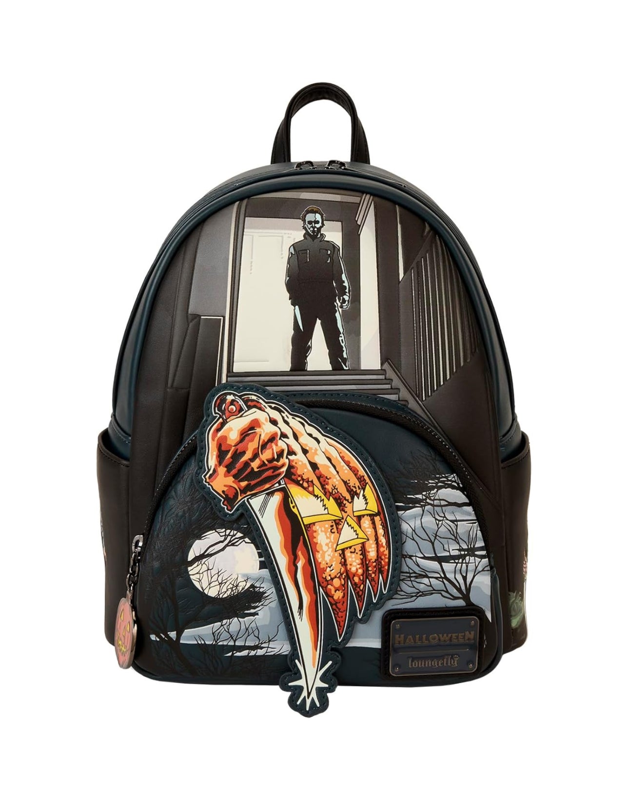 Loungefly Halloween Michael Myers Jack-O-Latern Glow Mini Backpack