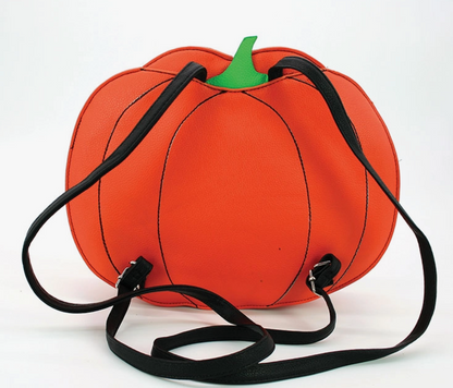 Glittery Jack O Lantern Backpack