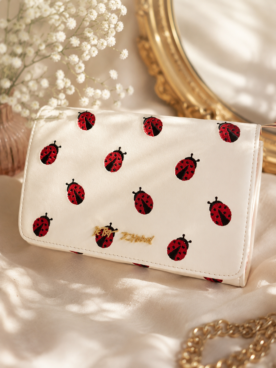 Betsey Johnson Ladybug Crossbody Bag
