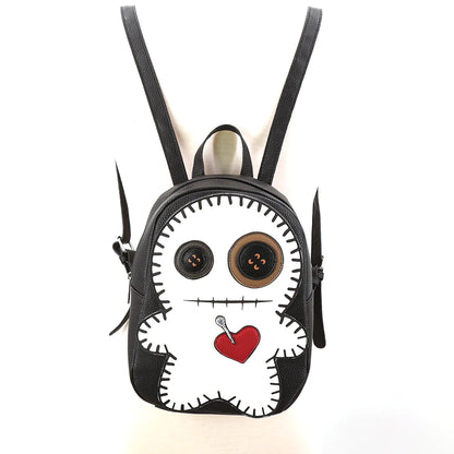 White Voodoo Doll Mini Backpack