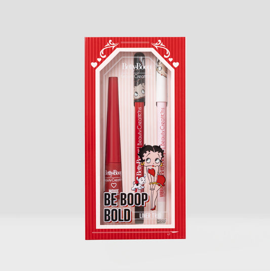 BETTY BOOP "BE BOOP BOLD" EYELINER TRIO