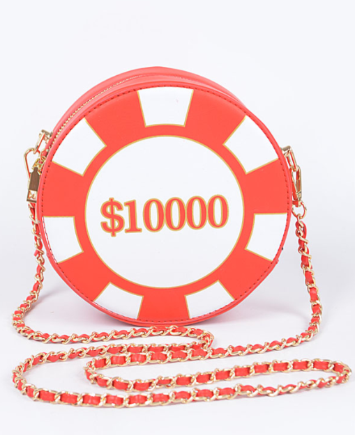 Casino Chip Crossbody