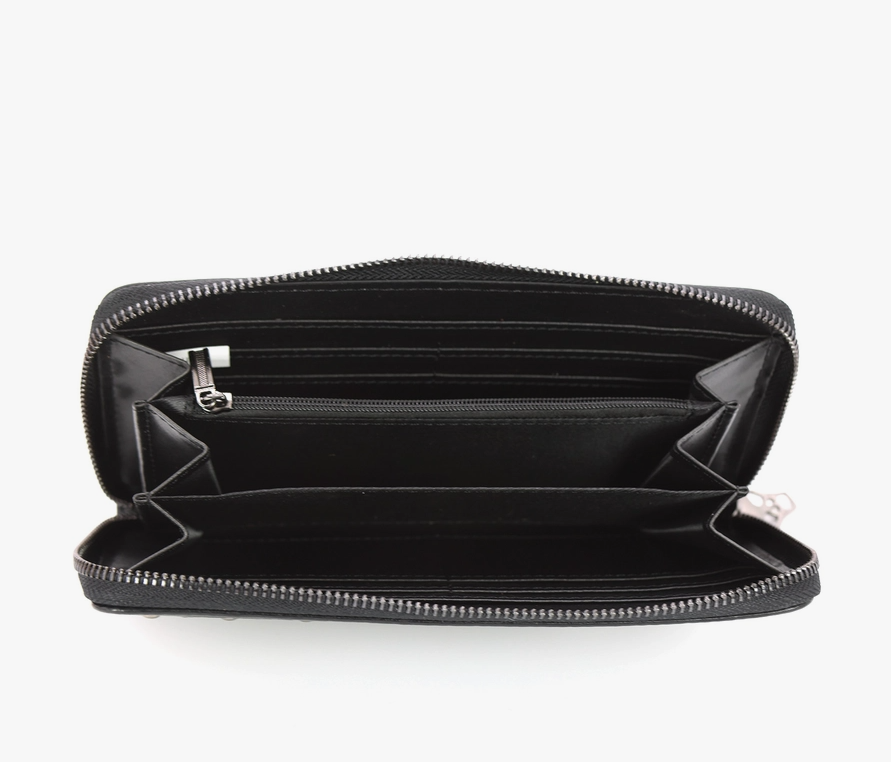 Embossed Skull Wallet