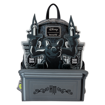 The Haunted Mansion Gargoyle Wallpaper Light Up Glow Mini Backpack