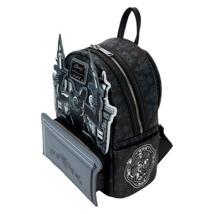 The Haunted Mansion Gargoyle Wallpaper Light Up Glow Mini Backpack