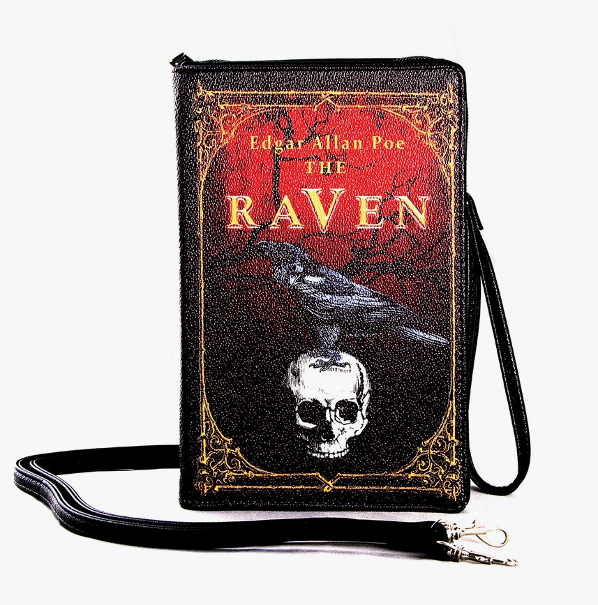 The Raven Vintage Book Clutch