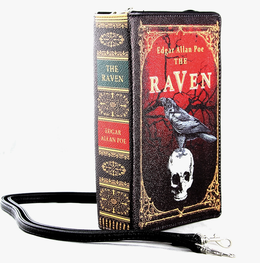 The Raven Vintage Book Clutch
