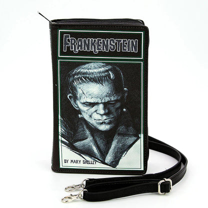 Frankenstein Book Clutch Bag