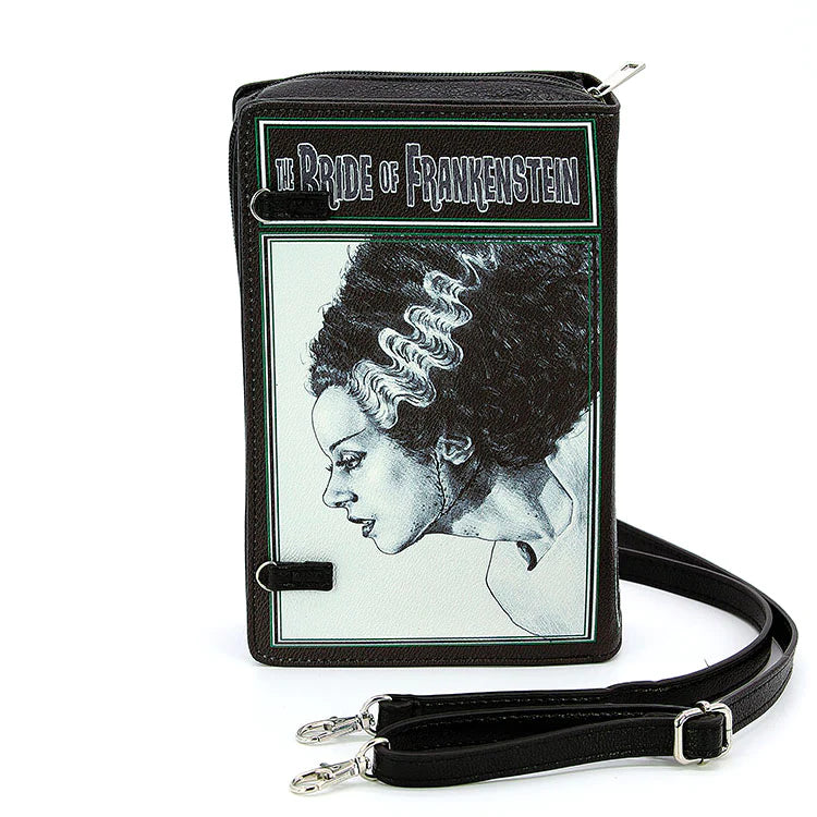 Bride Of Frankenstein Book Clutch Bag