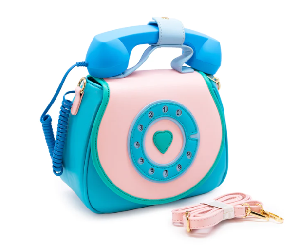 Rotary Phone Convertible Handbag