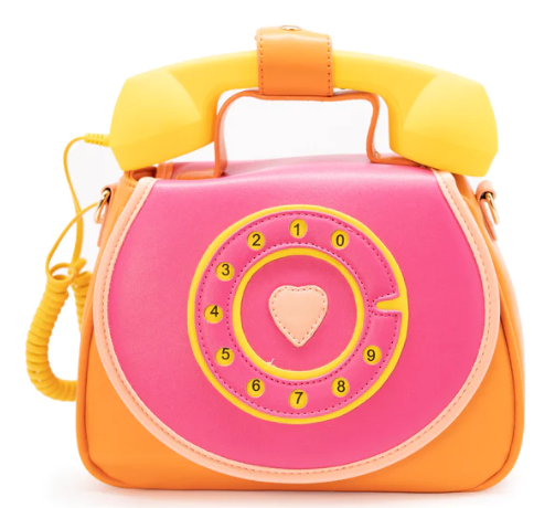 Rotary Phone Convertible Handbag
