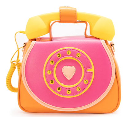 Rotary Phone Convertible Handbag
