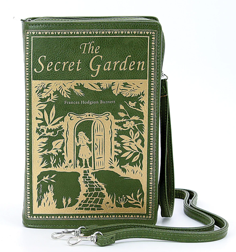 The Secret Garden Book Clutch Bag