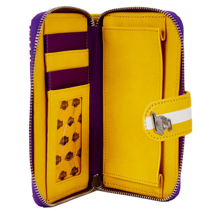 Loungefly NBA Lakers zip around wallet