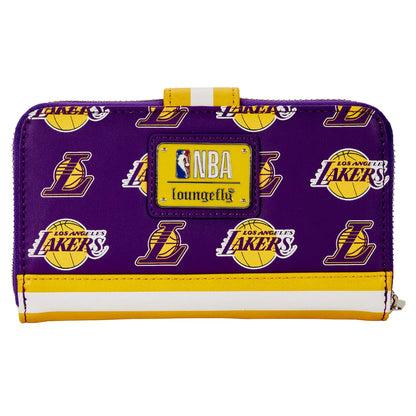 Loungefly NBA Lakers zip around wallet