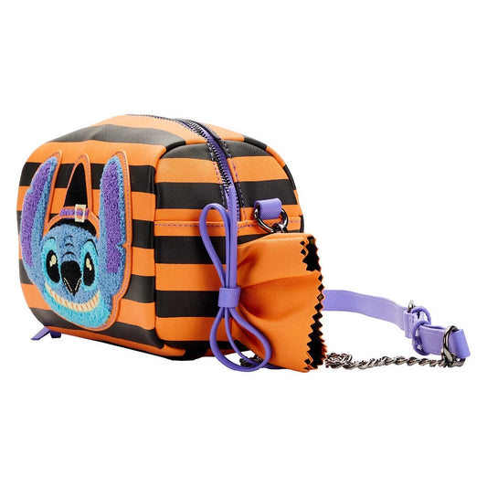 Lilo and Stitch Striped Halloween Candy Wrapper Crossbody Bag