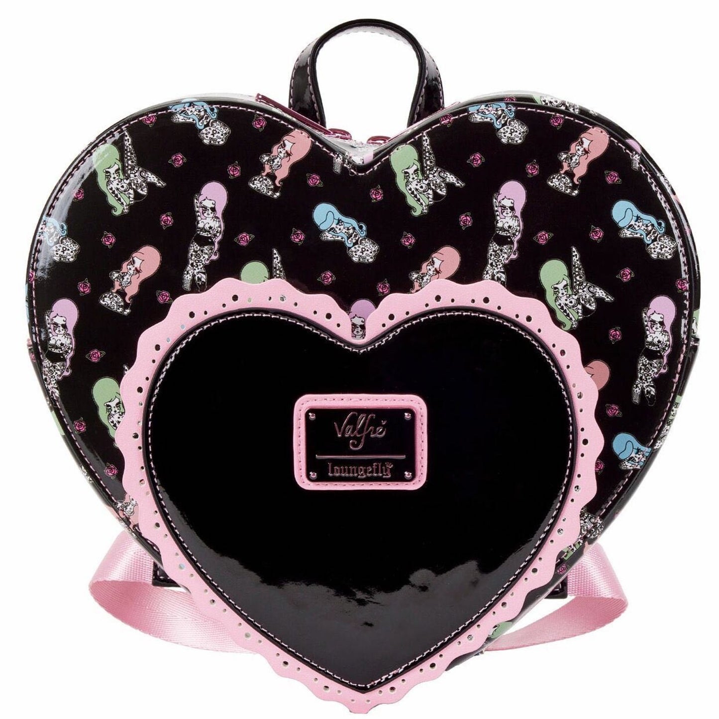 Loungefly Valfré Bad Bettie Tattoo Heart Mini Backpack